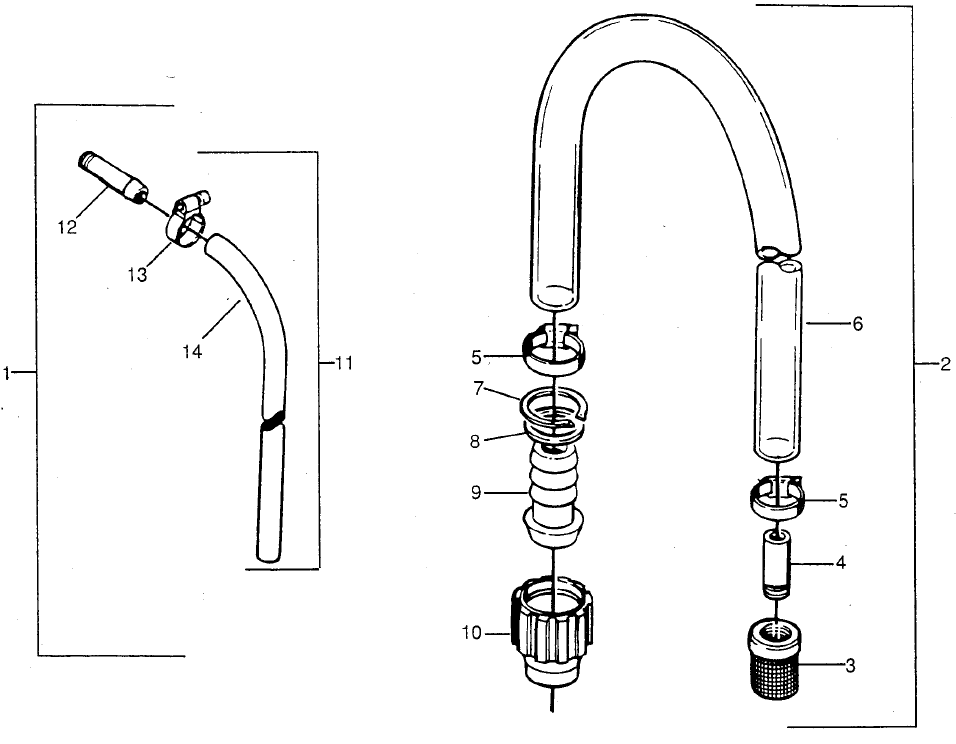 ED1075 Pro Pak Suction Set Assembly